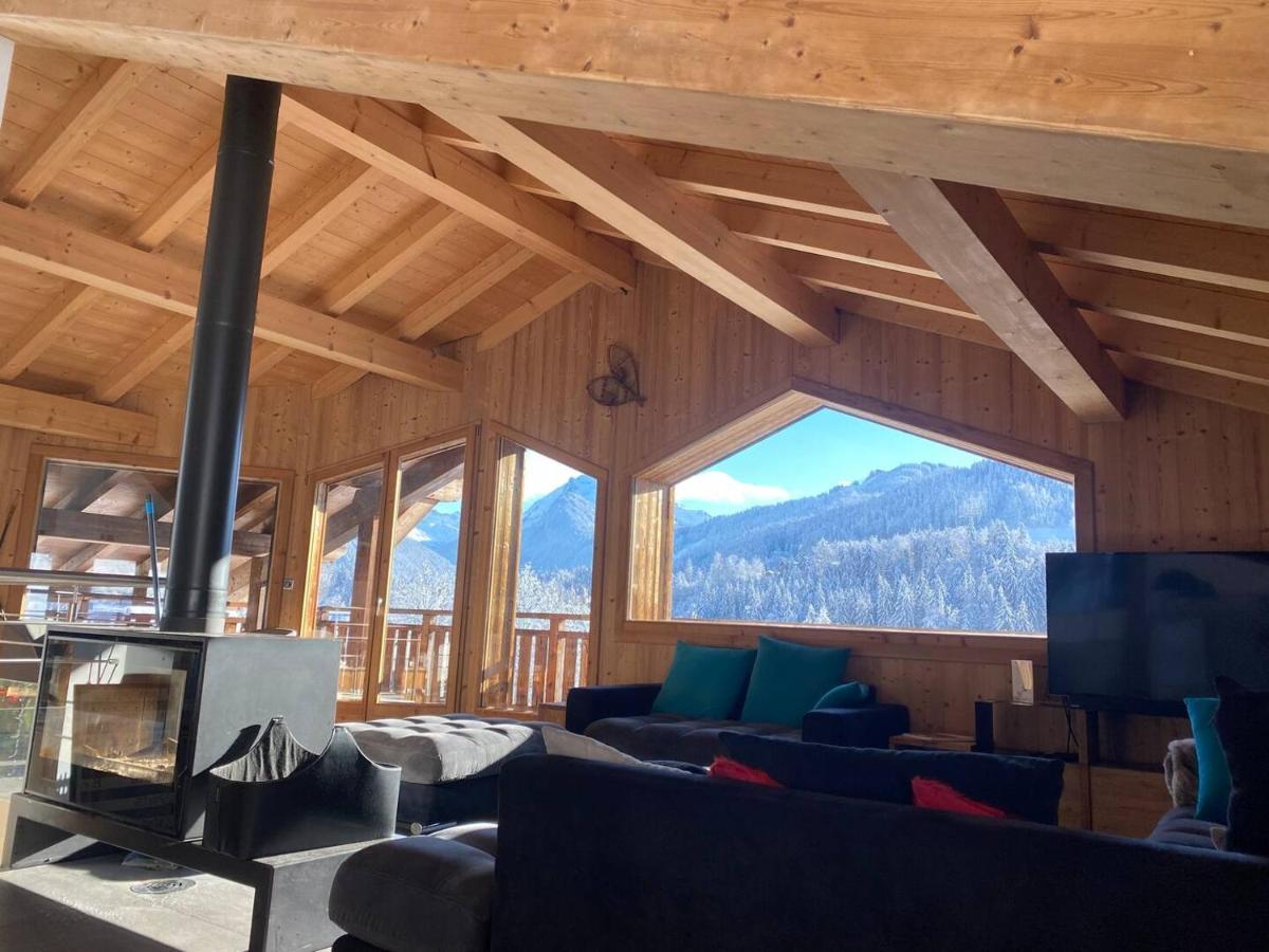 Azalée, Chalet de Luxe - Propriétés Mont Amour Montriond Exterior foto