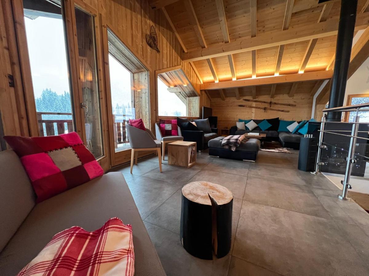 Azalée, Chalet de Luxe - Propriétés Mont Amour Montriond Exterior foto